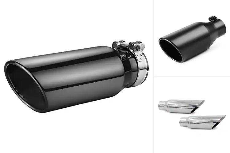 Detailed view of Best 12 Inch Long Exhaust Tips: Bold Style, Easy Upgrade