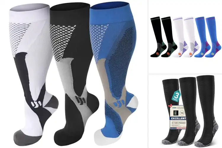 Detailed view of Best 20-30 MmHg Gradient Stockings