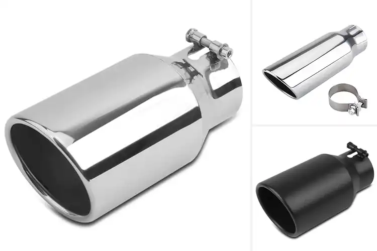 Detailed view of Best 3 Inch Inlet Exhaust Tips for Style & Performance Boost
