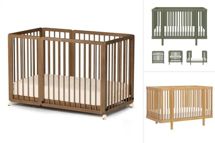 Detailed view of Best 8 In 1 Crib Configurations