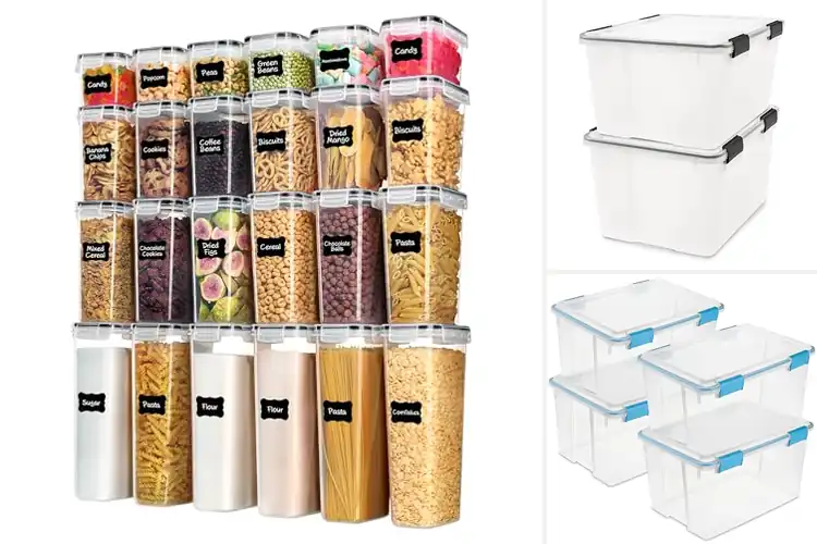 Detailed view of Best Airtight Storage Containers