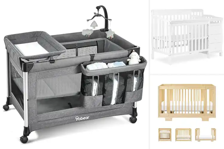 Detailed view of Best All-In-One Crib Setup For Growth