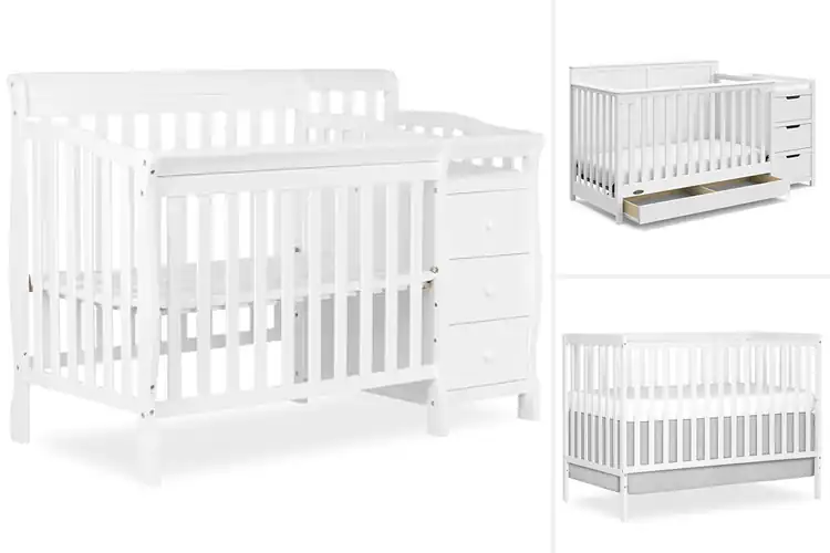 Detailed view of Best All-In-One Nursery Cribs