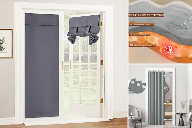 Detailed view of Best All Season Door Curtains
