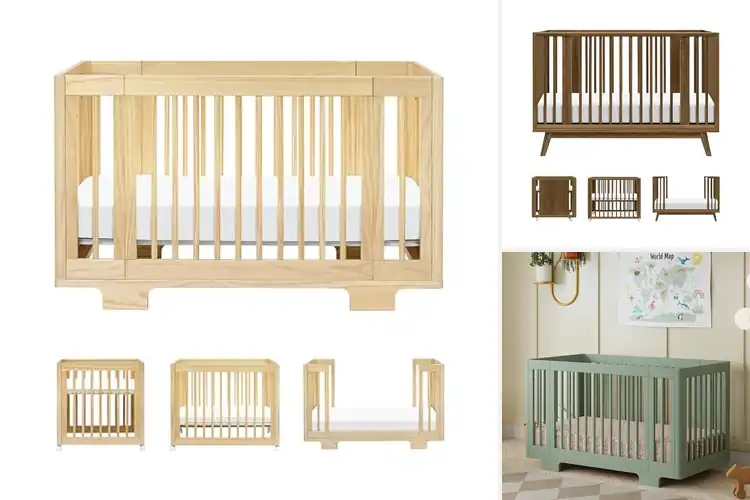 Detailed view of Best All-Stages 8-In-1 Convertible Crib
