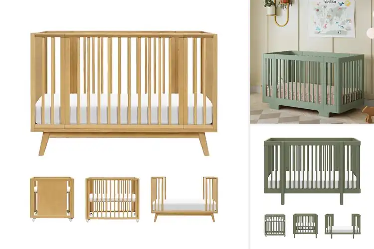 Detailed view of Best All-Stages 8-In-1 Convertible Crib System