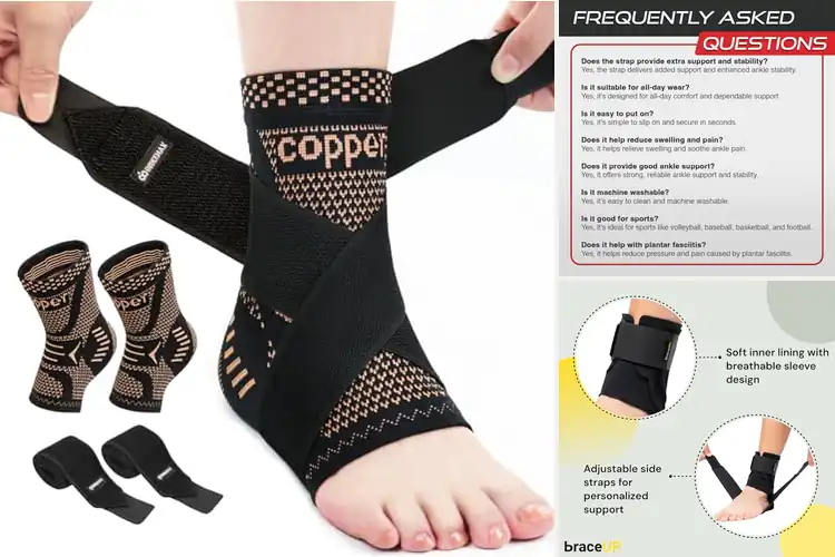 Detailed view of Best Ankle Braces for Pain Relief