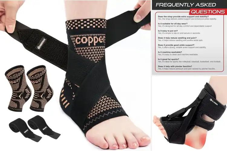 Detailed view of Best Ankle Braces for Plantar Fasciitis