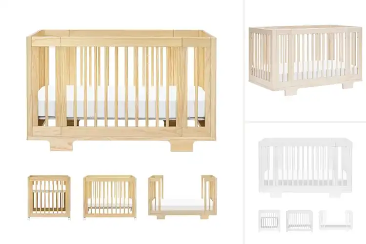 Detailed view of Best Babyletto Yuzu Crib System