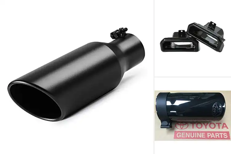 Detailed view of Best Black Exhaust Tips