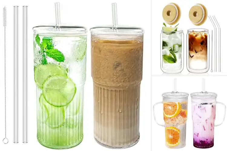 Detailed view of Best Borosilicate Glass Drinking Cup