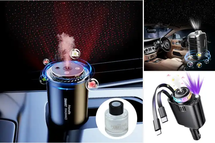 Detailed view of Best Car Fresheners With Projector