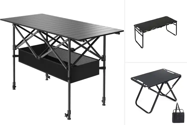 Detailed view of Best Carbon Steel Camping Tables