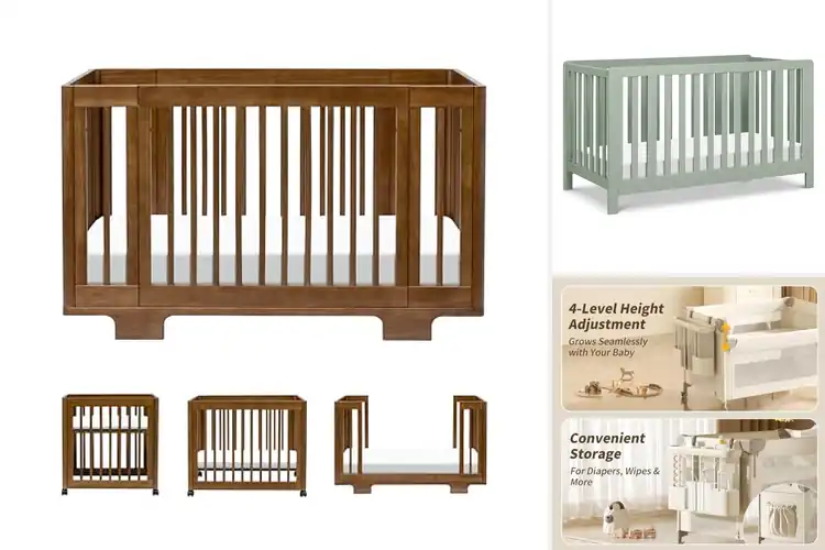 Detailed view of Best Convertible Crib For Bassinet To Toddler Bed