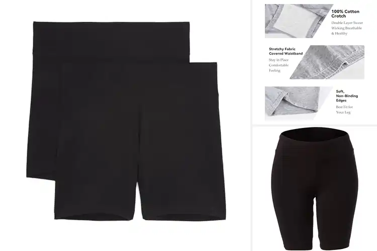Detailed view of Best Cotton Spandex Shorts