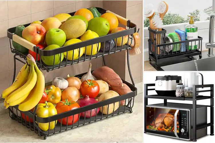 Detailed view of Best Countertop Organizers: Declutter Your Kitchen Fast