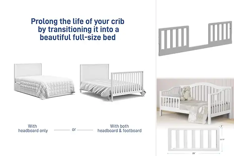 Detailed view of Best Crib Conversion Kits