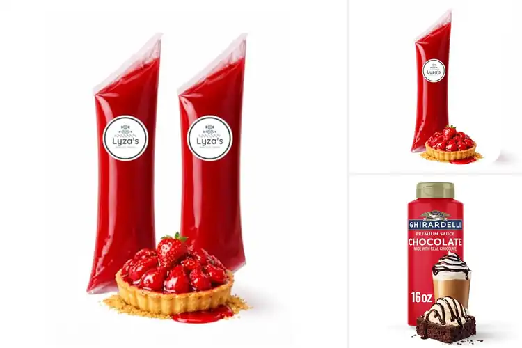 Detailed view of Best Dessert Topping Glaze