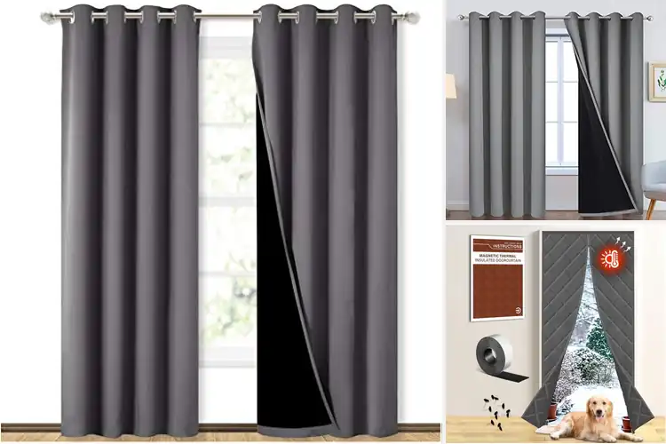 Detailed view of Best Draft-Blocking Curtains for a Warmer Home