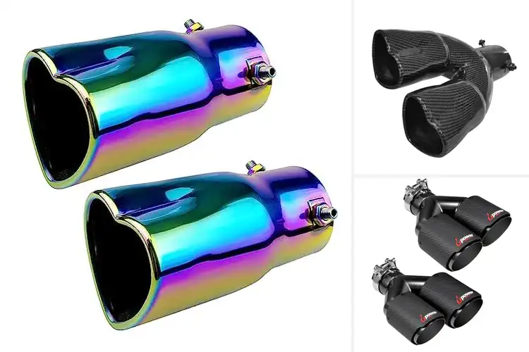 Detailed view of Best Easy Install Exhaust Tips for Instant Car Style Upgrade