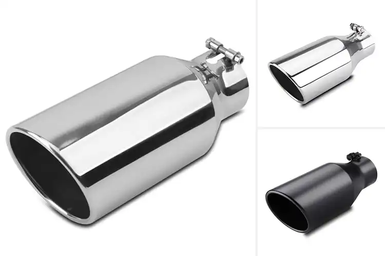 Detailed view of Best Exhaust Tips 3 Inch Inlet 5 Inch Outlet
