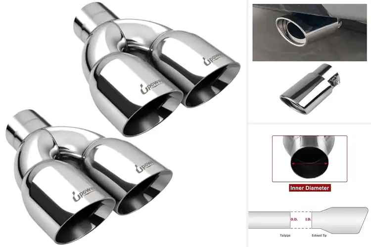 Detailed view of Best Exhaust Tips for Bold Style & Easy Installation