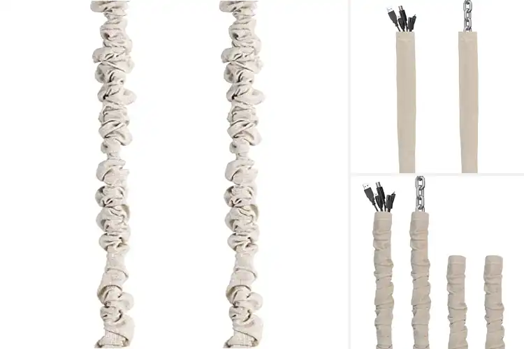 Detailed view of Best Fabric Wire Covers