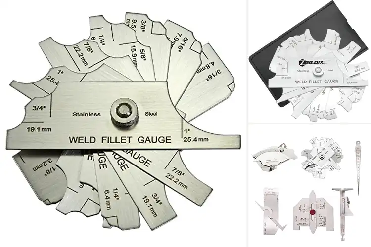 Detailed view of Best Fillet Weld Gauge Sets: Your Weld Perfection Guide