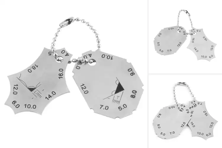 Detailed view of Best Fillet Weld Tee Joint Measurement Gauges