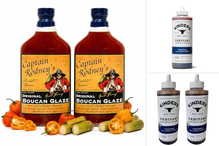 Detailed view of Best Grilling Glazes
