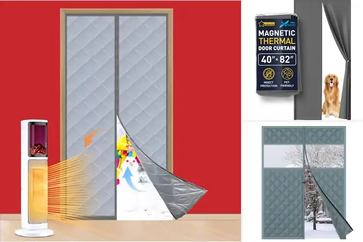 Detailed view of Best Heat Retention Door Curtains