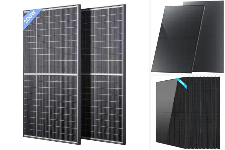 Detailed view of Best High Efficiency Solar Panels: Maximize Power & Savings