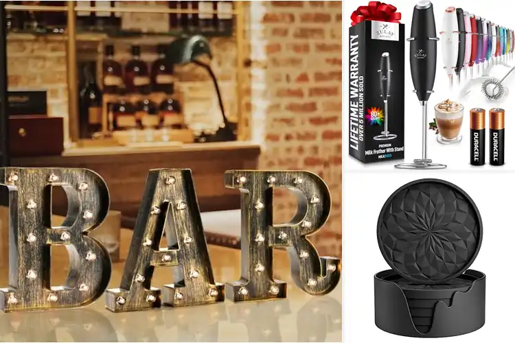 Detailed view of Best Home Bar Accessories