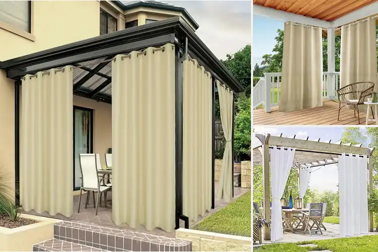 Detailed view of Best Indoor-Outdoor Curtains