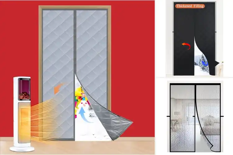 Detailed view of Best Insulated Magnetic Door Curtains