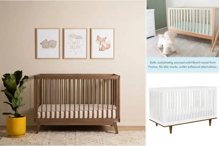 Detailed view of Best Lead Safe Finish Crib