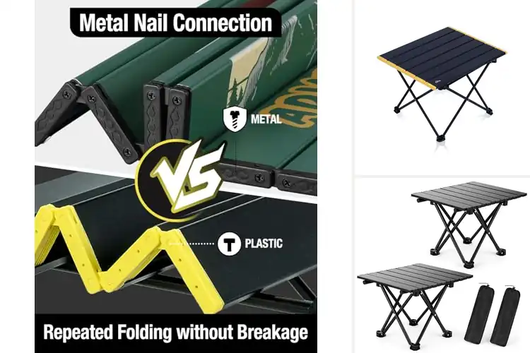Detailed view of Best Lightweight Hiking Tables for Easy Trail Comfort