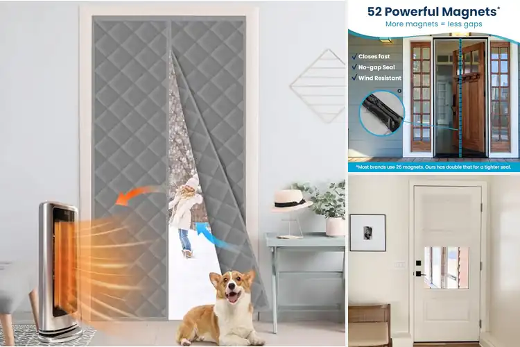 Detailed view of Best Magnetic Door Curtains