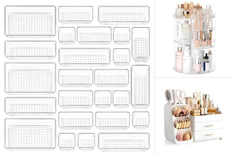 Detailed view of Best Makeup Organizers