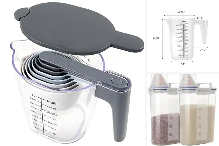 Detailed view of Best Measuring Cup Containers