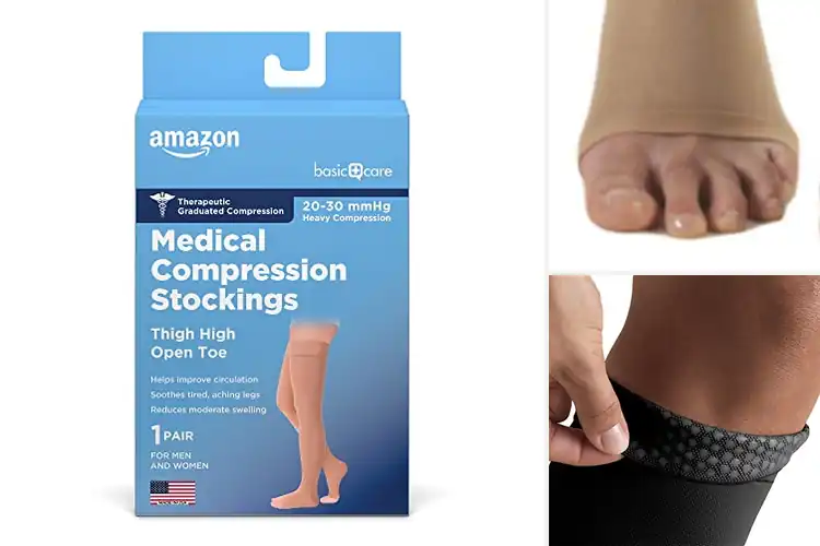 Detailed view of Best Medical Grade Compression Stockings