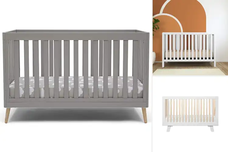 Detailed view of Best Modern Versatile Cribs for Stylish, Flexible Nurseries