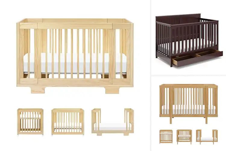 Detailed view of Best Multi-Stage Convertible Cribs for Growing Comfort