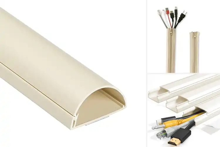 Detailed view of Best Neutral Tan Wire Covers