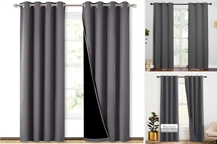 Detailed view of Best Noise Blocking Curtains