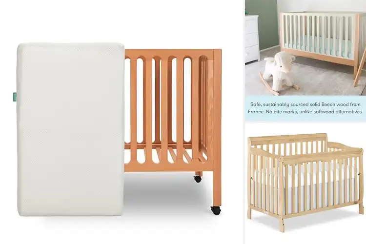 Detailed view of Best Non-Toxic Lead-Safe Finish Crib