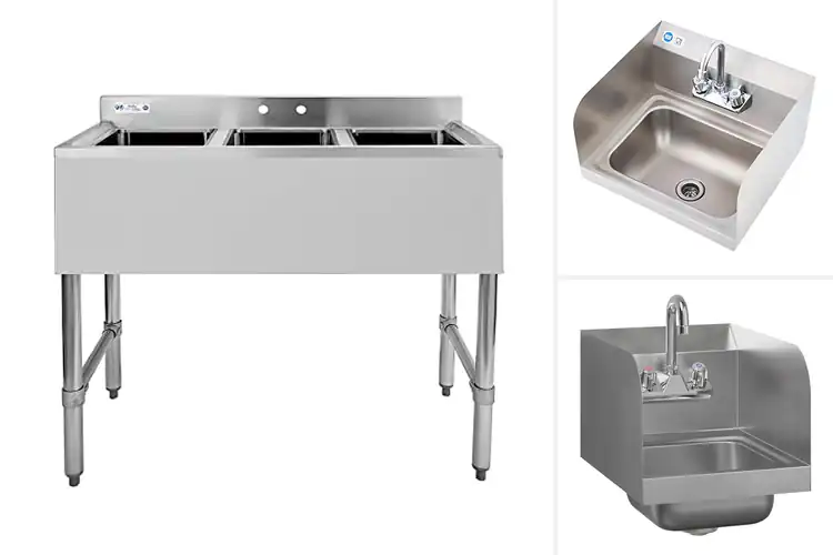 Detailed view of Best NSF Certified Commercial Sinks