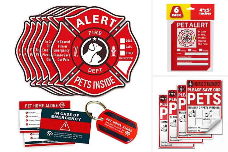 Detailed view of Best Pet Rescue Stickers