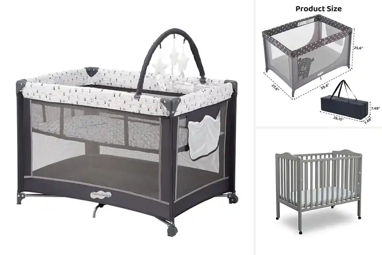 Detailed view of Best Portable Baby Cribs: Top Picks for Safe & Easy Travel