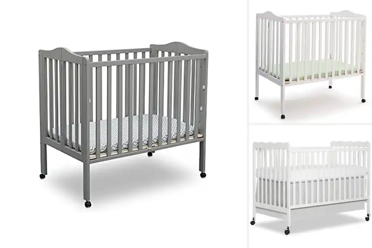 Detailed view of Best Portable Cribs With Wheels